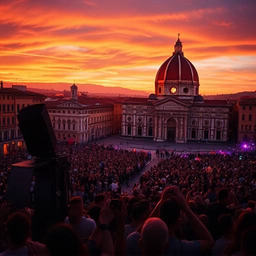 Anticipazione di un video dinamico sul 'Festival Musicale dell'Aurora' a Firenze