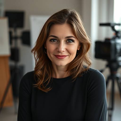 Ritratto sereno di Sofia Conti, Montatrice e Colorist